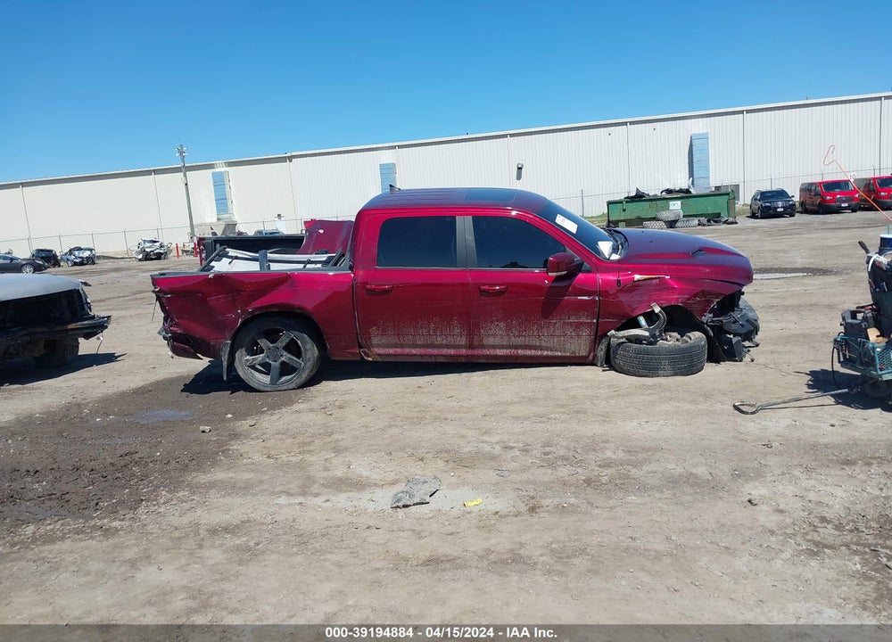 2017 RAM 1500 SPORT 4X4 5'7 BOX VIN: 1C6RR7MT0HS750371