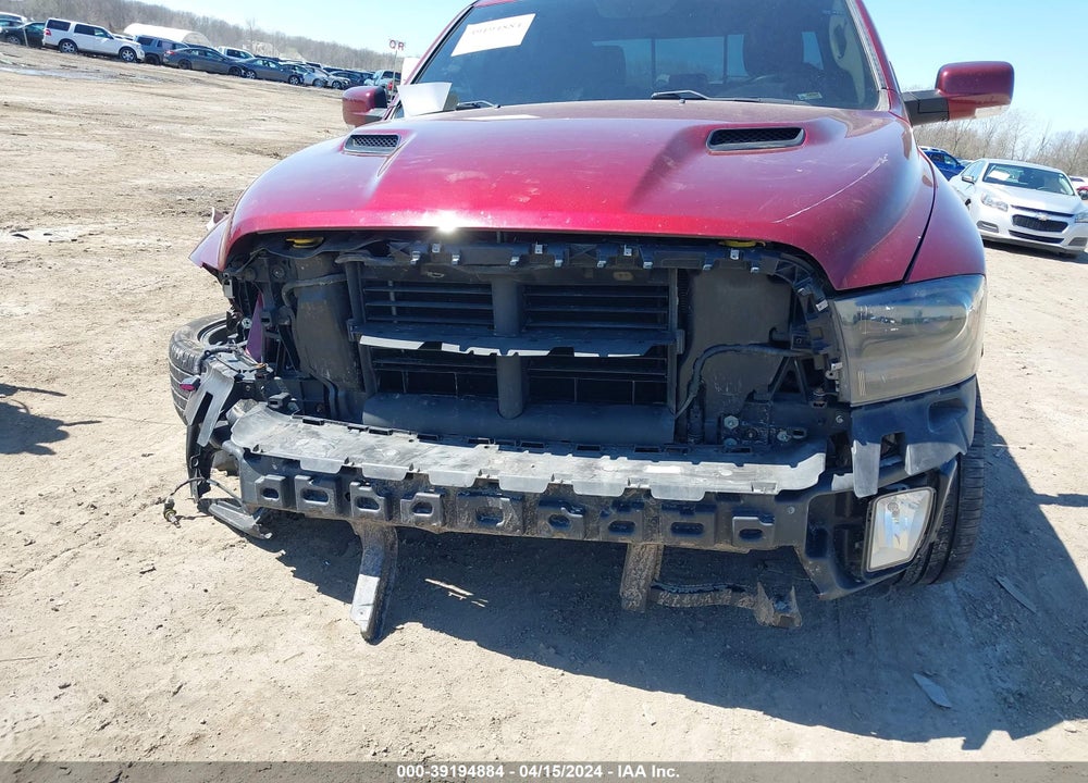 2017 RAM 1500 SPORT 4X4 5'7 BOX VIN: 1C6RR7MT0HS750371