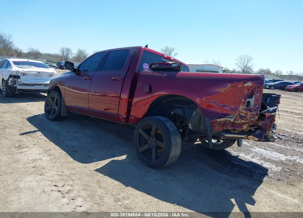 2017 RAM 1500 SPORT 4X4 5'7 BOX VIN: 1C6RR7MT0HS750371