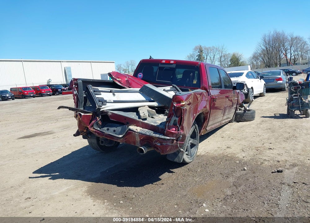 2017 RAM 1500 SPORT 4X4 5'7 BOX VIN: 1C6RR7MT0HS750371