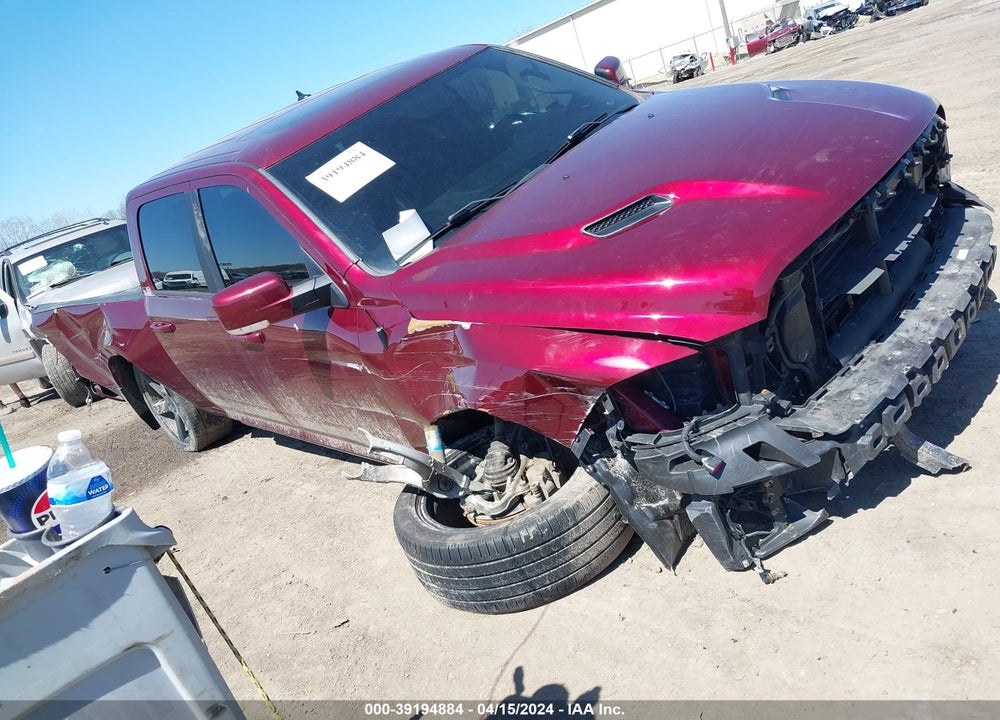 2017 RAM 1500 SPORT 4X4 5'7 BOX VIN: 1C6RR7MT0HS750371