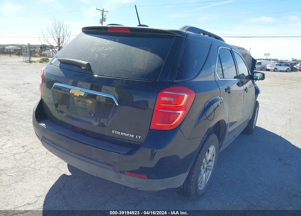 2016 CHEVROLET EQUINOX LT VIN: 2GNALCEK0G6304316