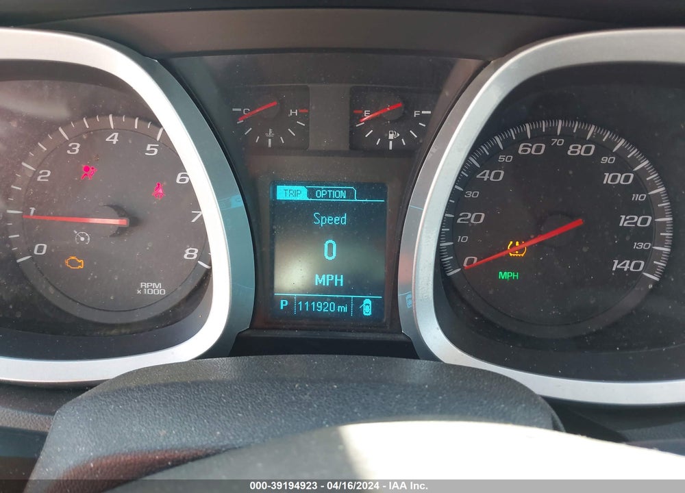 2016 CHEVROLET EQUINOX LT VIN: 2GNALCEK0G6304316