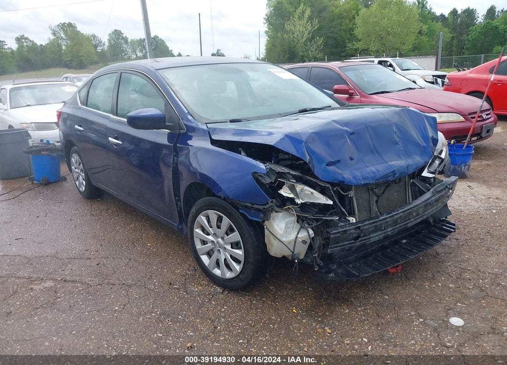 2017 NISSAN SENTRA S VIN: 3N1AB7AP3HY290970