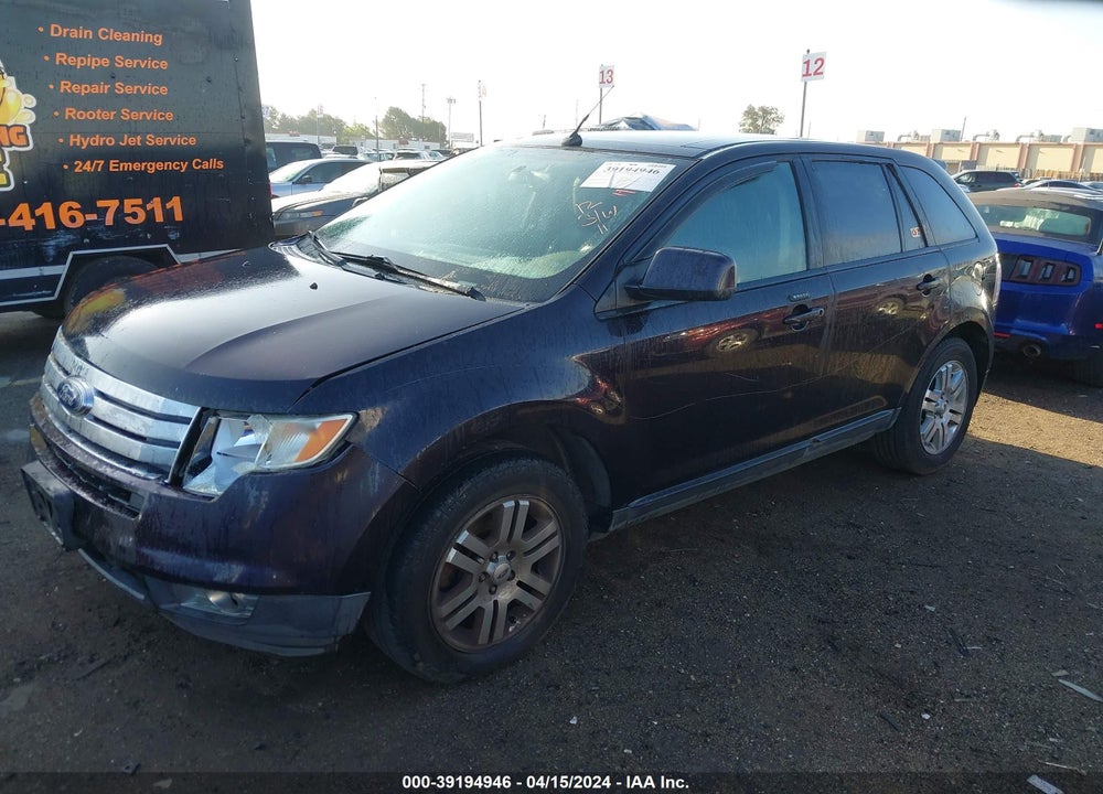 2007 FORD EDGE SEL PLUS VIN: 2FMDK49CX7BB43235