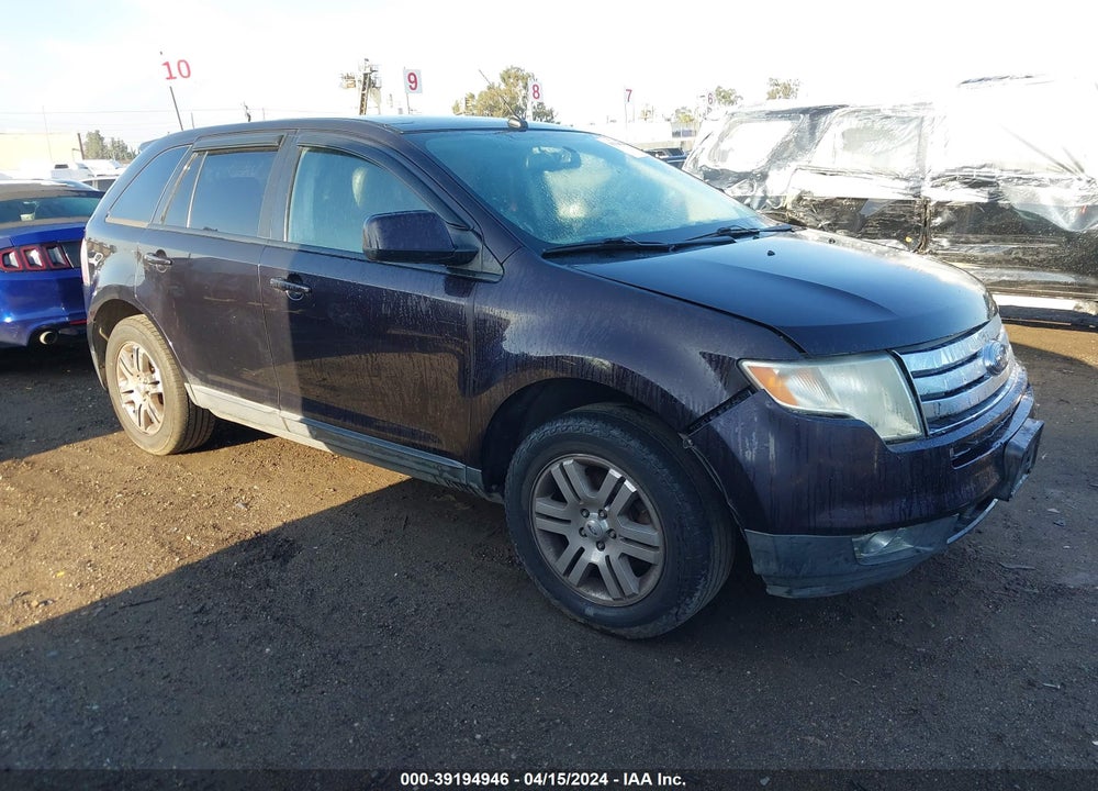 2007 FORD EDGE SEL PLUS VIN: 2FMDK49CX7BB43235