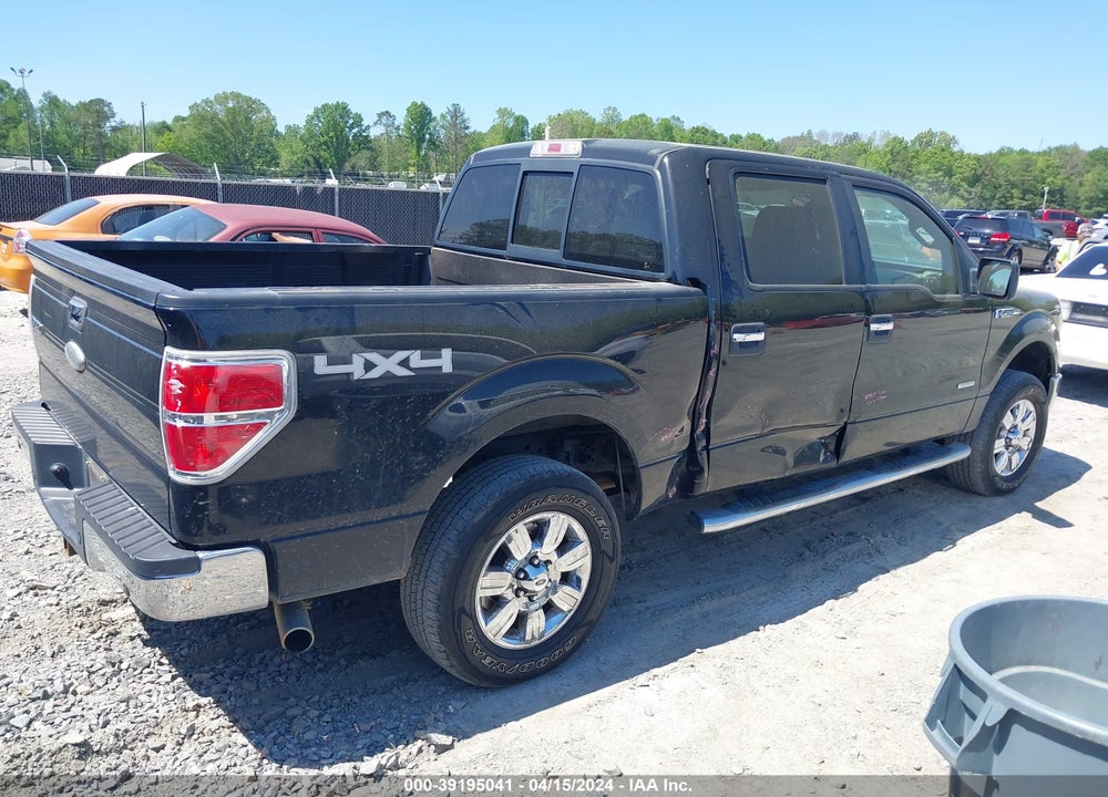 2012 FORD F-150 XLT VIN: 1FTFW1ET9CFB68805