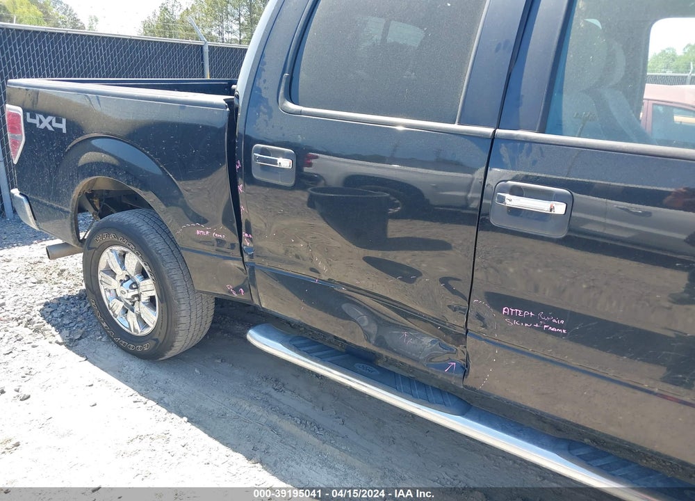 2012 FORD F-150 XLT VIN: 1FTFW1ET9CFB68805
