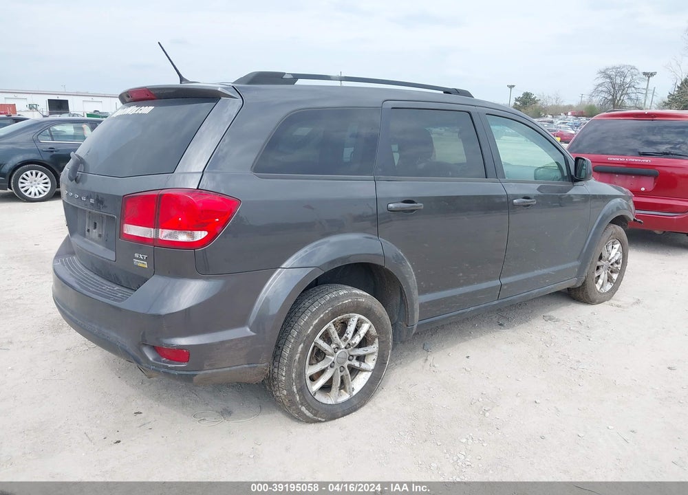 2017 DODGE JOURNEY VIN: 3C4PDCBG5HT576082