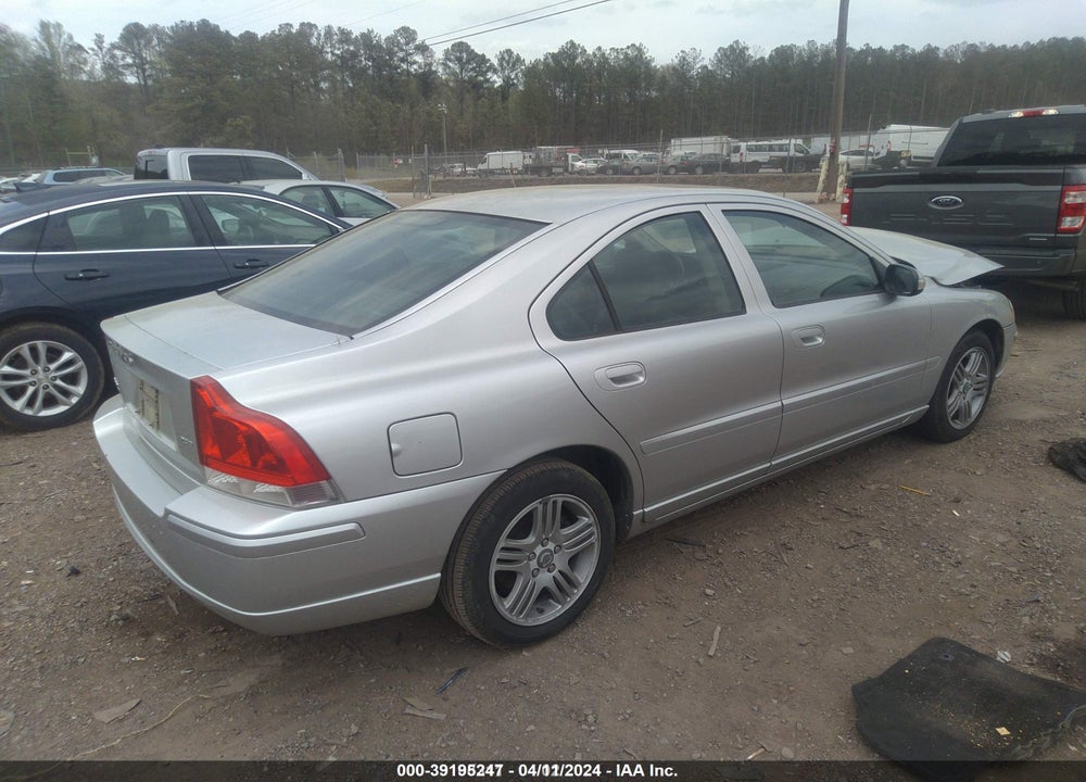 2008 VOLVO S60 2.5T VIN: YV1RS592682676594