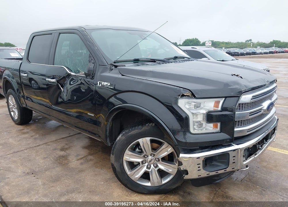 2015 FORD F-150 PLATINUM VIN: 1FTEW1EG5FFB12458
