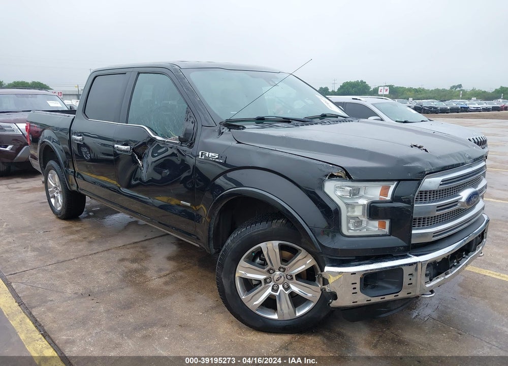 2015 FORD F-150 PLATINUM VIN: 1FTEW1EG5FFB12458
