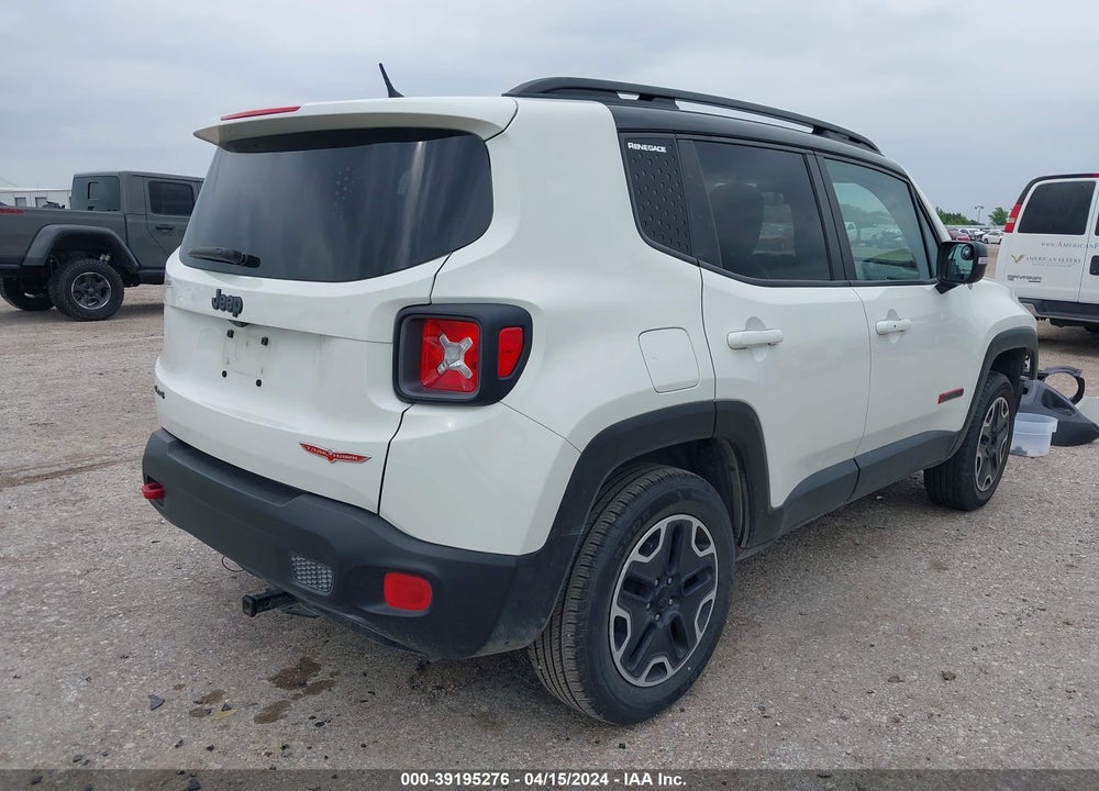 2016 JEEP RENEGADE TRAILHAWK VIN: ZACCJBCT0GPE12208