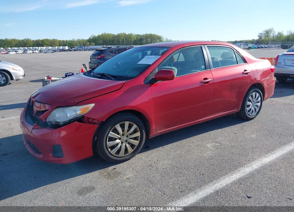 2012 TOYOTA COROLLA LE VIN: 2T1BU4EE7CC823057