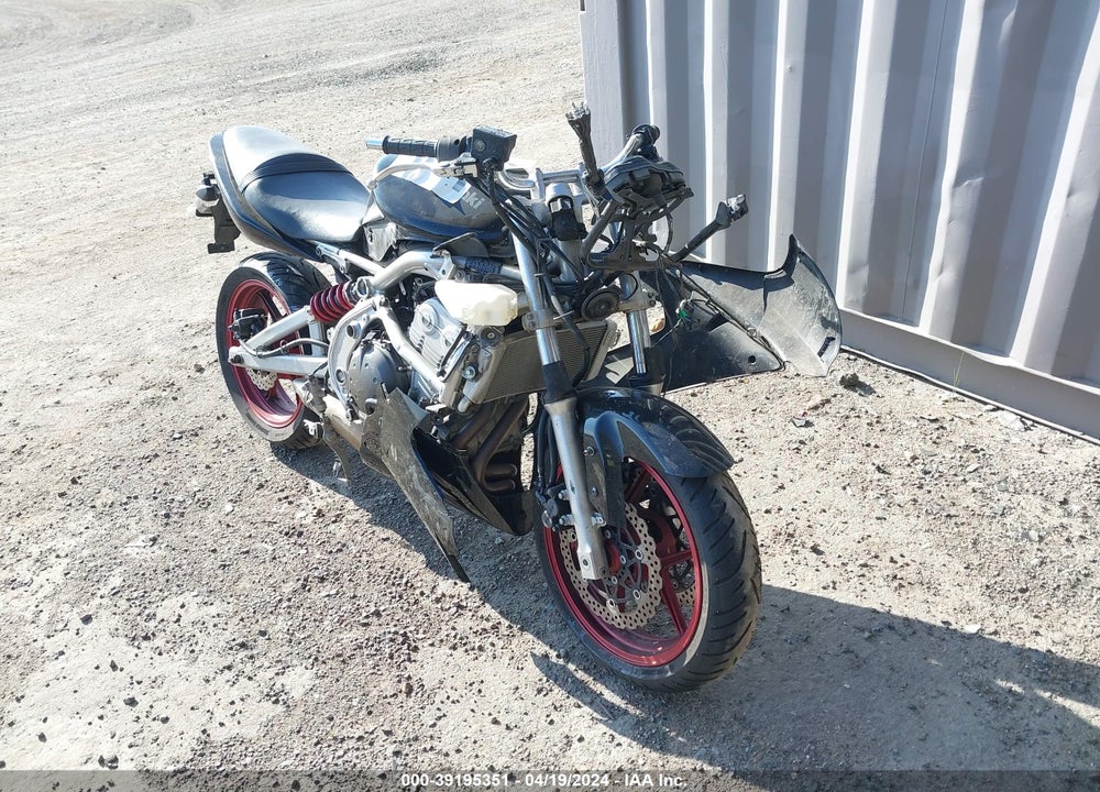 2008 KAWASAKI EX650 A VIN: JKAEXEA178A044762