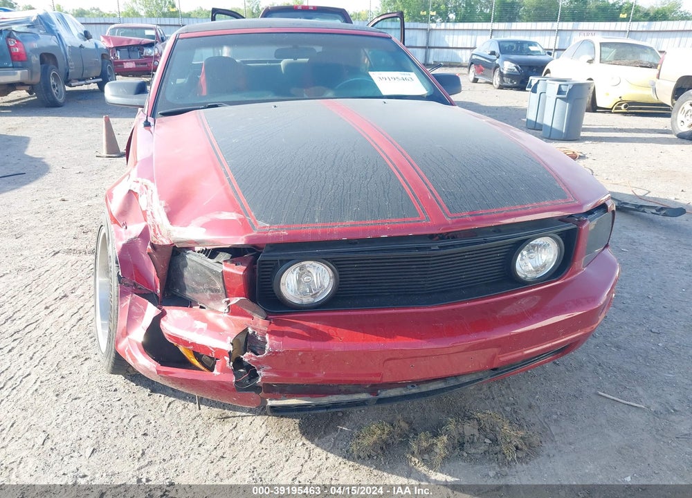2008 FORD MUSTANG V6 DELUXE/V6 PREMIUM VIN: 1ZVHT84N885136080