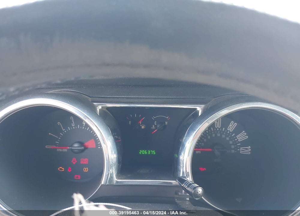 2008 FORD MUSTANG V6 DELUXE/V6 PREMIUM VIN: 1ZVHT84N885136080