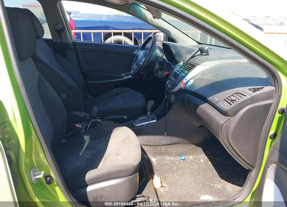 2014 HYUNDAI ACCENT GS VIN: KMHCT5AE6EU151416