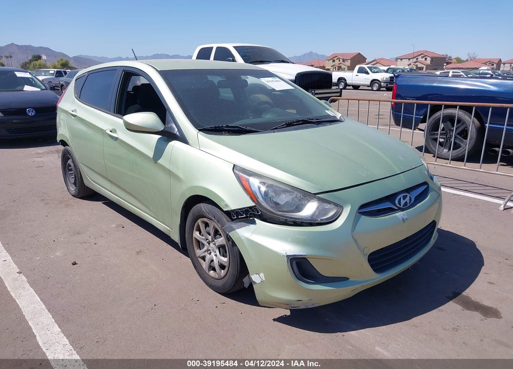 2014 HYUNDAI ACCENT GS VIN: KMHCT5AE6EU151416