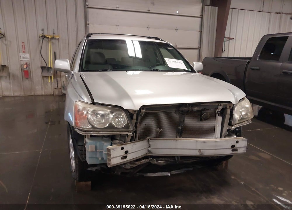 2003 TOYOTA HIGHLANDER V6 VIN: JTEGF21AX30110117