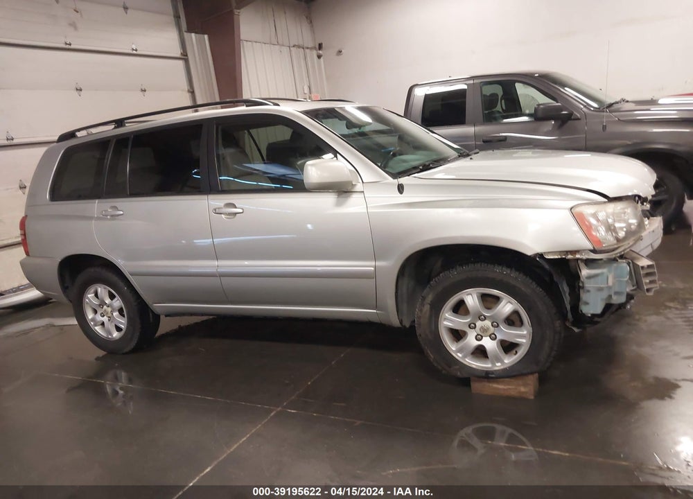 2003 TOYOTA HIGHLANDER V6 VIN: JTEGF21AX30110117