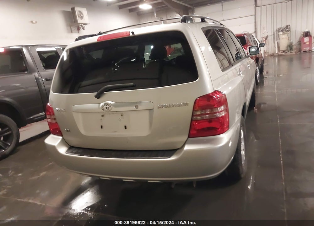 2003 TOYOTA HIGHLANDER V6 VIN: JTEGF21AX30110117