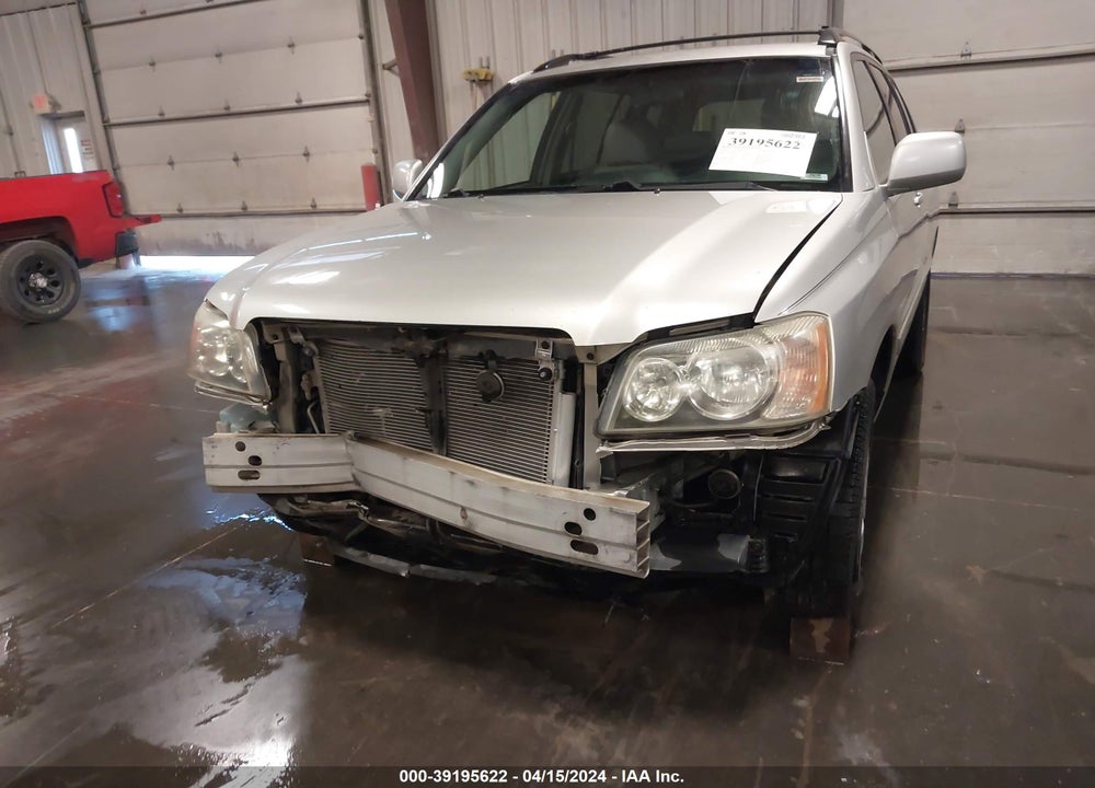 2003 TOYOTA HIGHLANDER V6 VIN: JTEGF21AX30110117