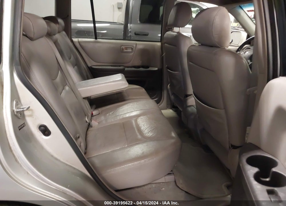 2003 TOYOTA HIGHLANDER V6 VIN: JTEGF21AX30110117