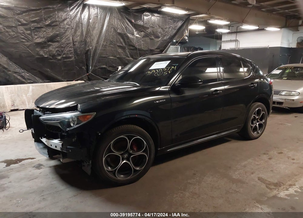 2022 ALFA ROMEO STELVIO VELOCE TI AWD VIN: ZASPAKBN6N7D25449