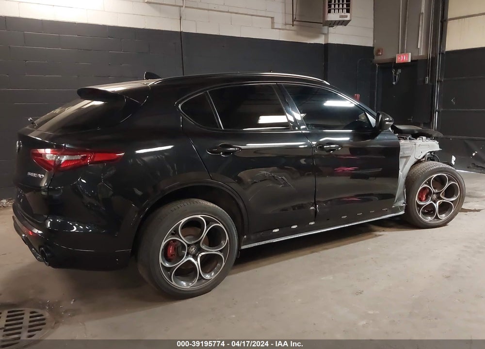 2022 ALFA ROMEO STELVIO VELOCE TI AWD VIN: ZASPAKBN6N7D25449