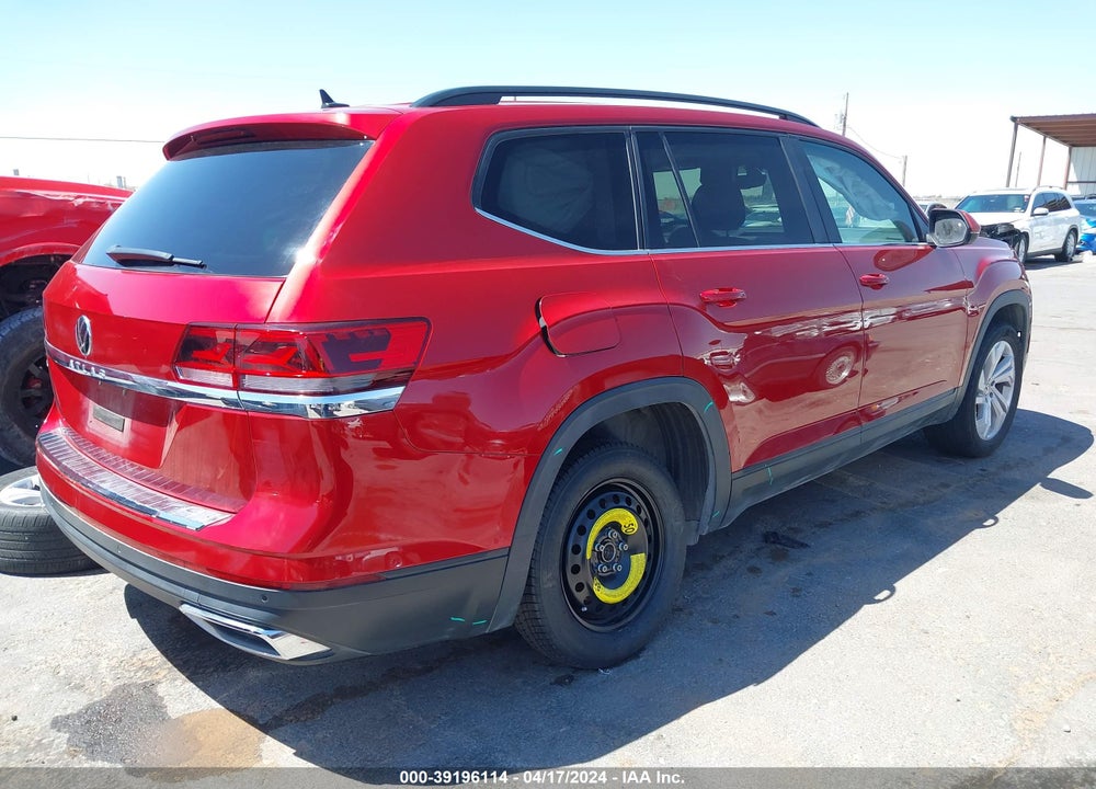 2021 VOLKSWAGEN ATLAS 2.0T SE W/TECHNOLOGY VIN: 1V2WP2CA0MC570735