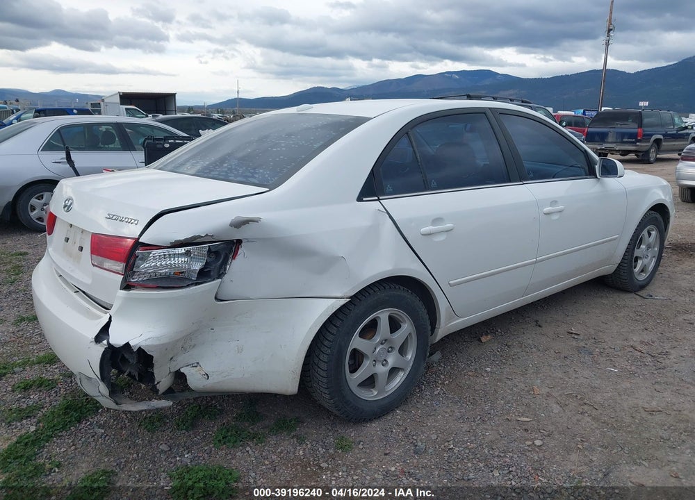 2008 HYUNDAI SONATA GLS VIN: 5NPET46C28H368247