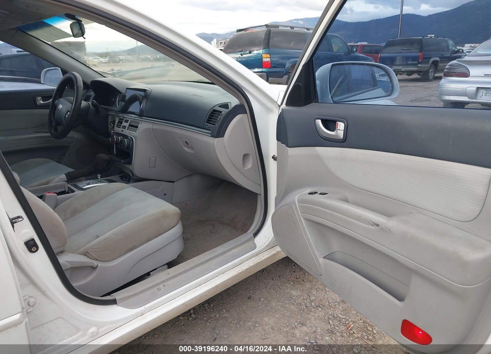 2008 HYUNDAI SONATA GLS VIN: 5NPET46C28H368247