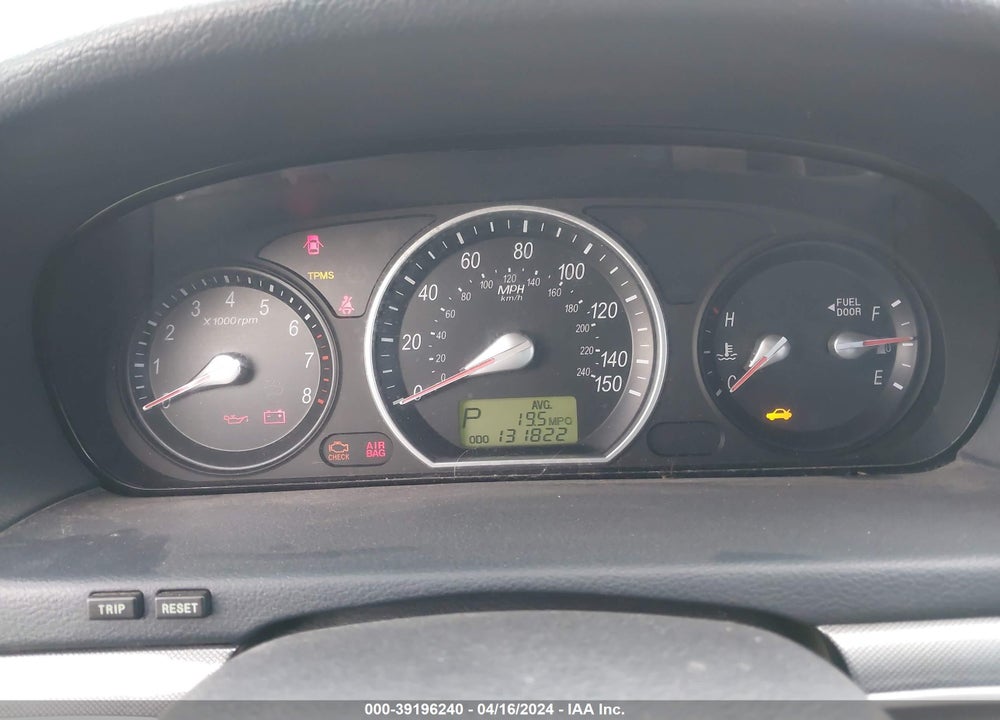 2008 HYUNDAI SONATA GLS VIN: 5NPET46C28H368247