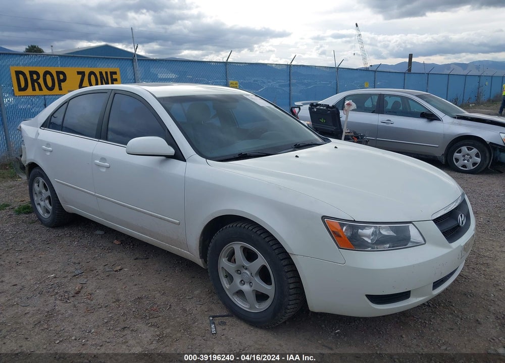 2008 HYUNDAI SONATA GLS VIN: 5NPET46C28H368247