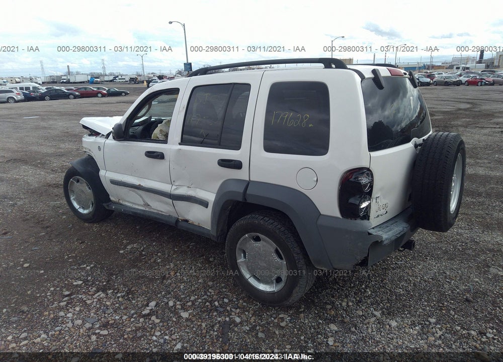 2006 LIBERTY JEEP  SPORT VIN: 1J4GL48K96W117532