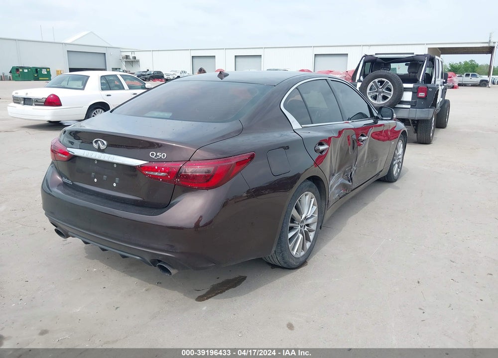2018 INFINITI Q50 3.0T LUXE VIN: JN1EV7AP5JM356100