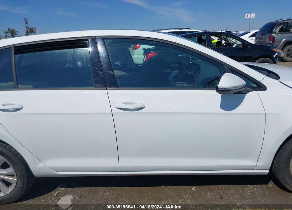 2018 VOLKSWAGEN GOLF TSI S/TSI SE VIN: 3VWG17AU8JM272944