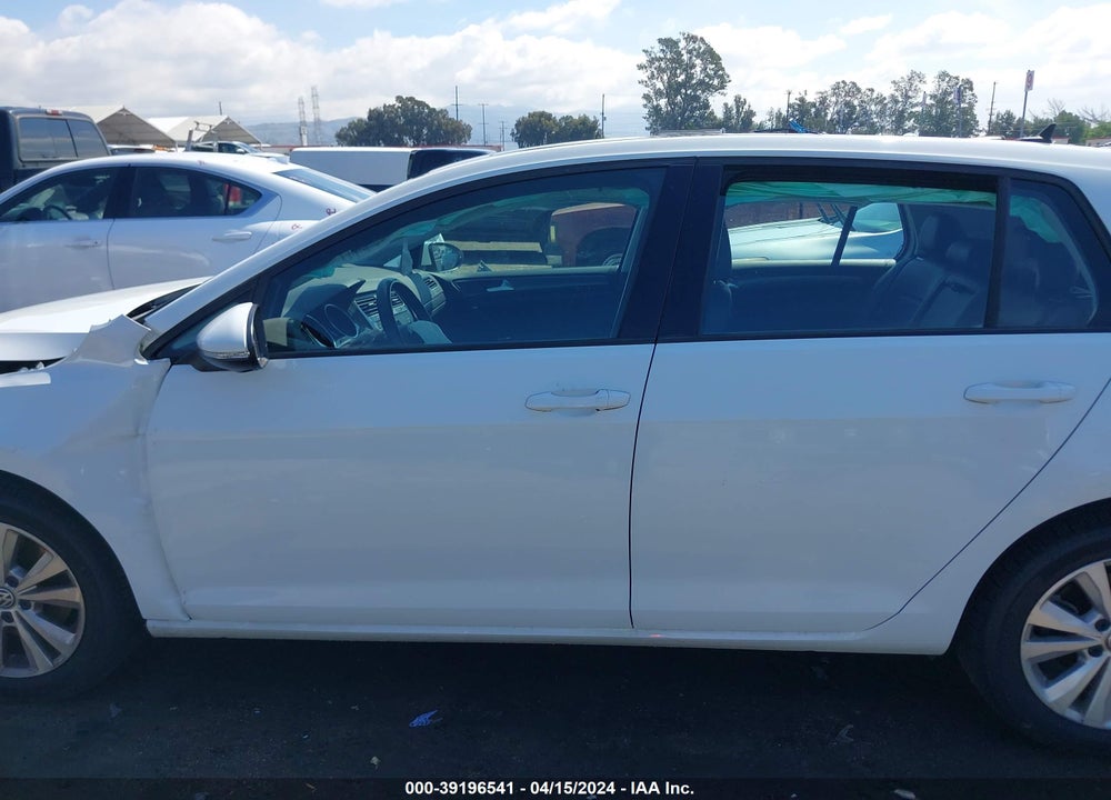 2018 VOLKSWAGEN GOLF TSI S/TSI SE VIN: 3VWG17AU8JM272944