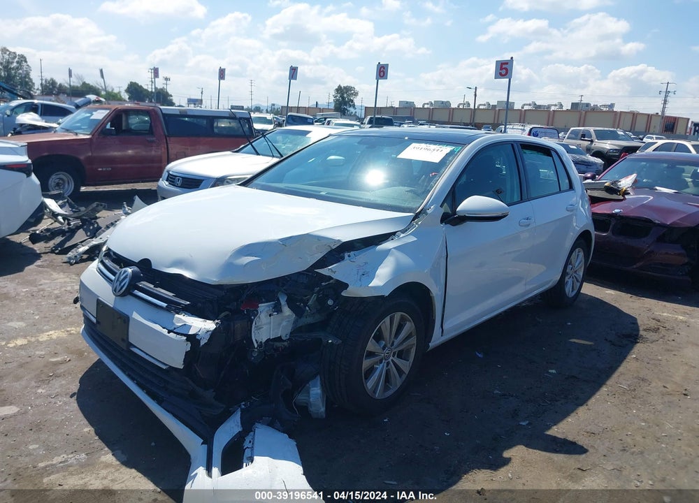 2018 VOLKSWAGEN GOLF TSI S/TSI SE VIN: 3VWG17AU8JM272944