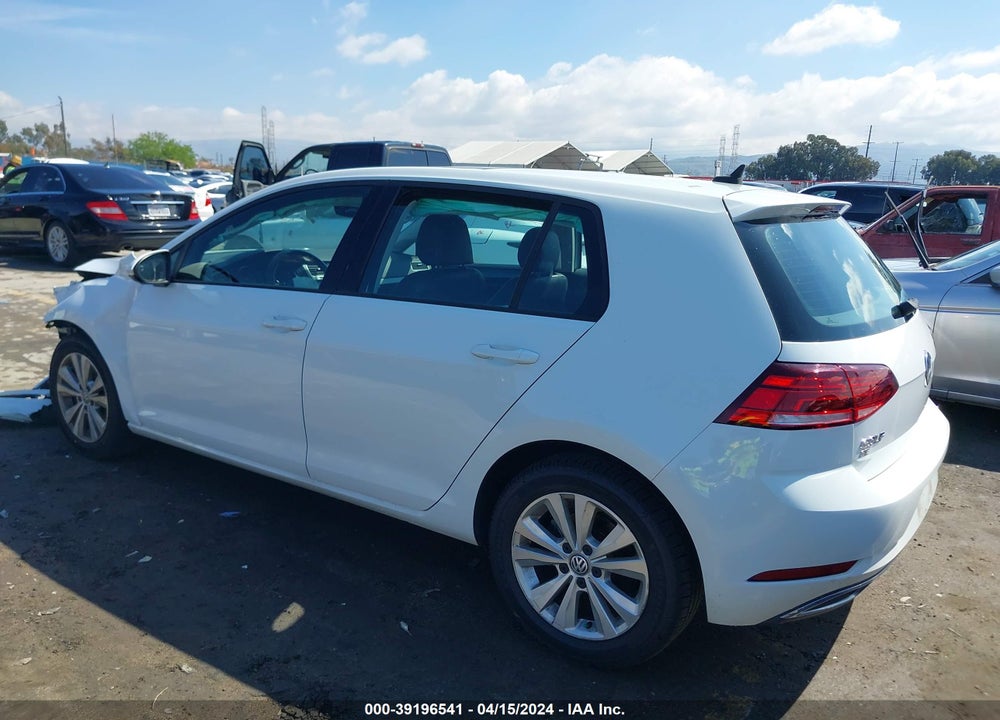 2018 VOLKSWAGEN GOLF TSI S/TSI SE VIN: 3VWG17AU8JM272944