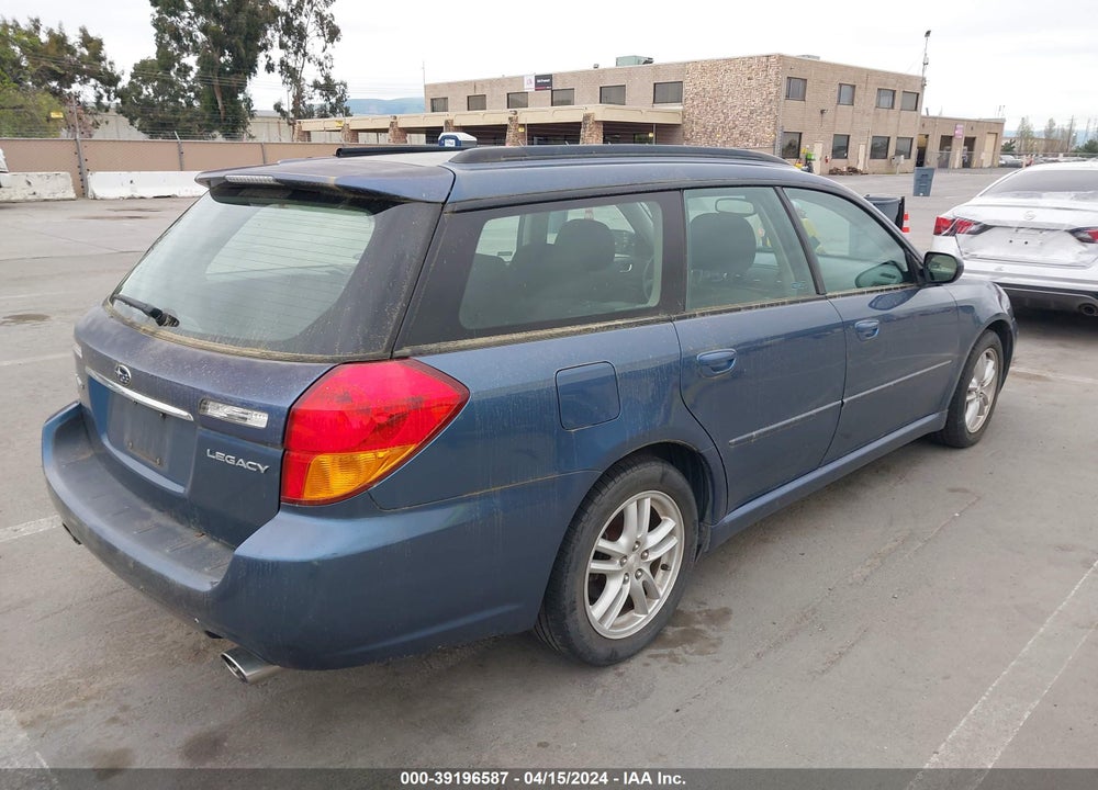 2005 SUBARU LEGACY 2.5I VIN: 4S3BP616256304008