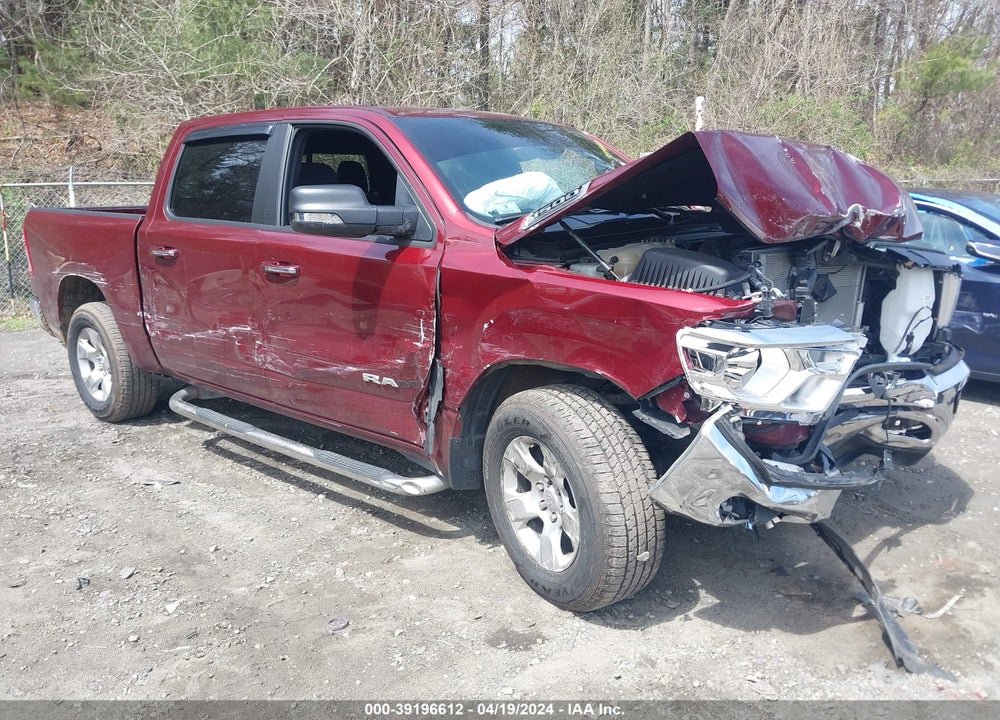 2020 RAM 1500 BIG HORN 4X4 5'7 BOX VIN: 1C6RRFFG2LN314686