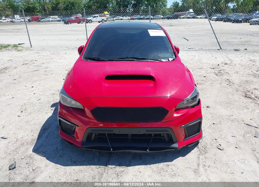 2018 SUBARU WRX PREMIUM VIN: JF1VA1B63J9828542