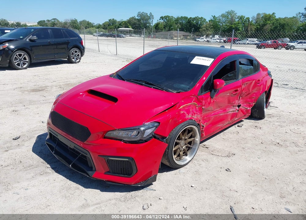 2018 SUBARU WRX PREMIUM VIN: JF1VA1B63J9828542