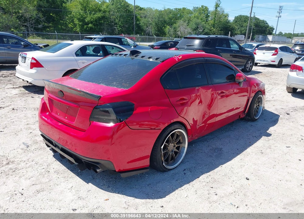 2018 SUBARU WRX PREMIUM VIN: JF1VA1B63J9828542