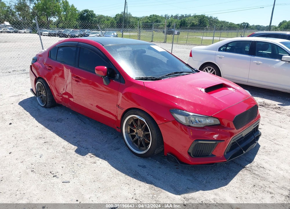 2018 SUBARU WRX PREMIUM VIN: JF1VA1B63J9828542