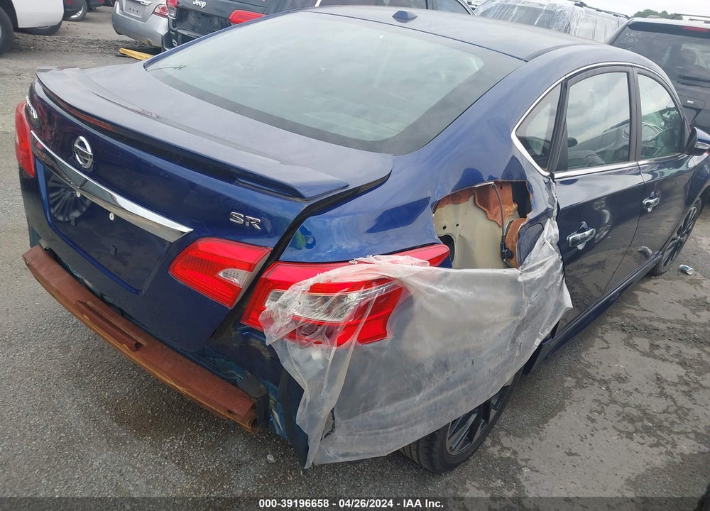 2019 NISSAN SENTRA SR VIN: 3N1AB7AP3KY302865