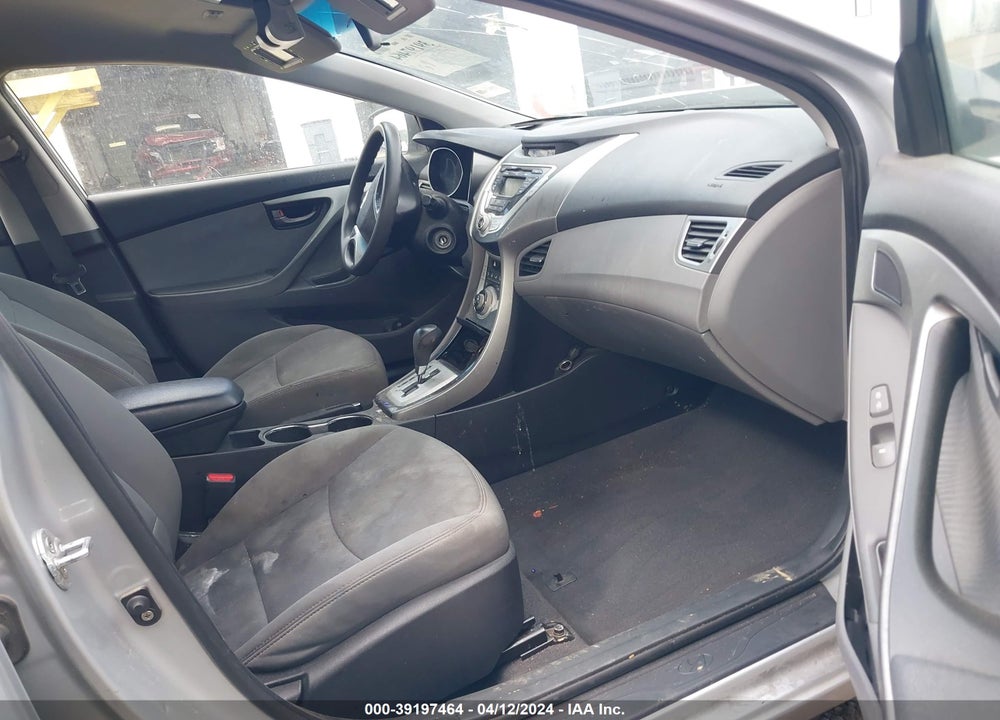 2012 HYUNDAI ELANTRA GLS VIN: 5NPDH4AE3CH074614