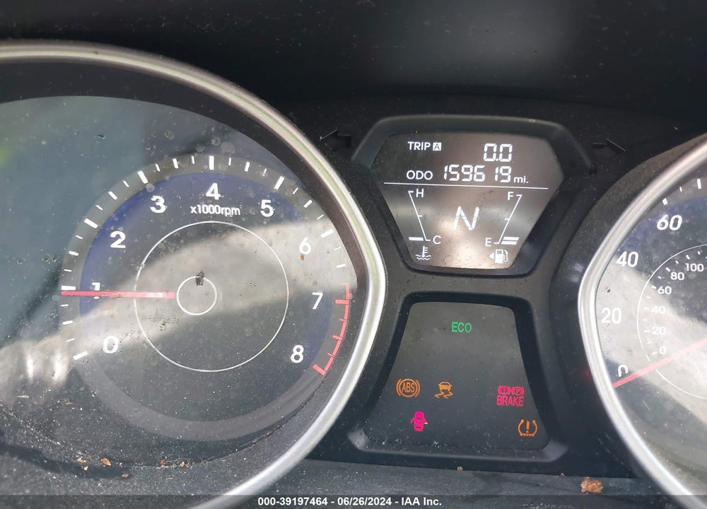 2012 HYUNDAI ELANTRA GLS VIN: 5NPDH4AE3CH074614